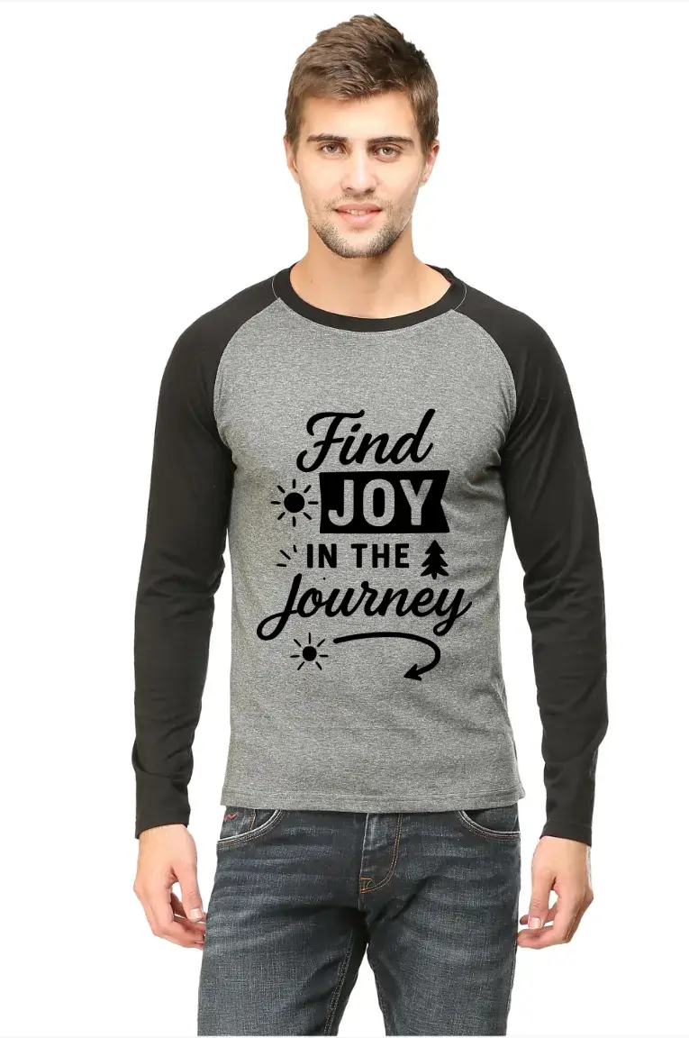 Find Joy In Journey Full Sleeve Raglan T-shirt