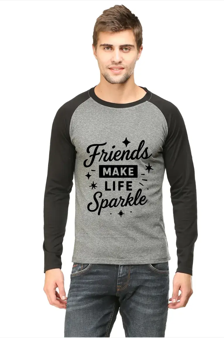 Friends Make Life Sparkle T-shirt - Image 2