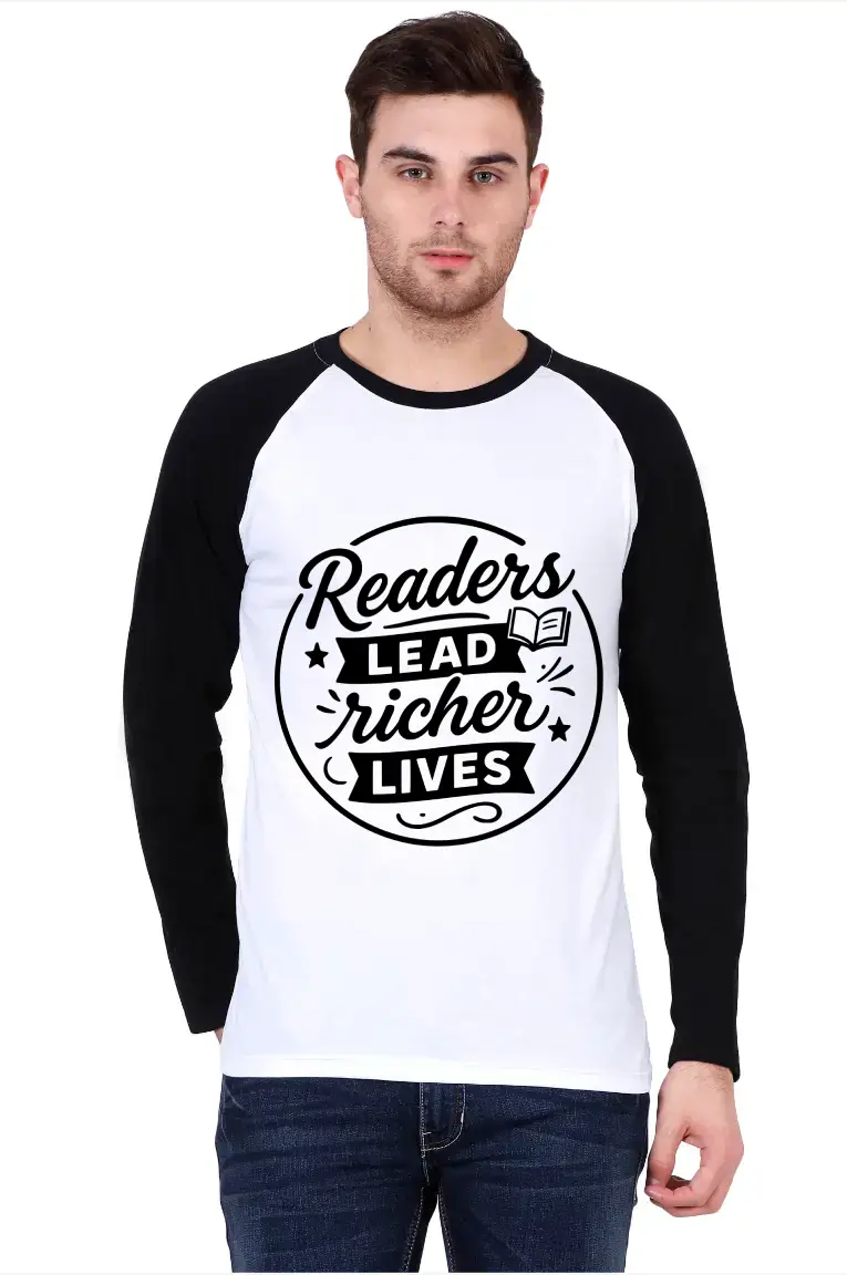Readers Full Sleeve Raglan T-shirt