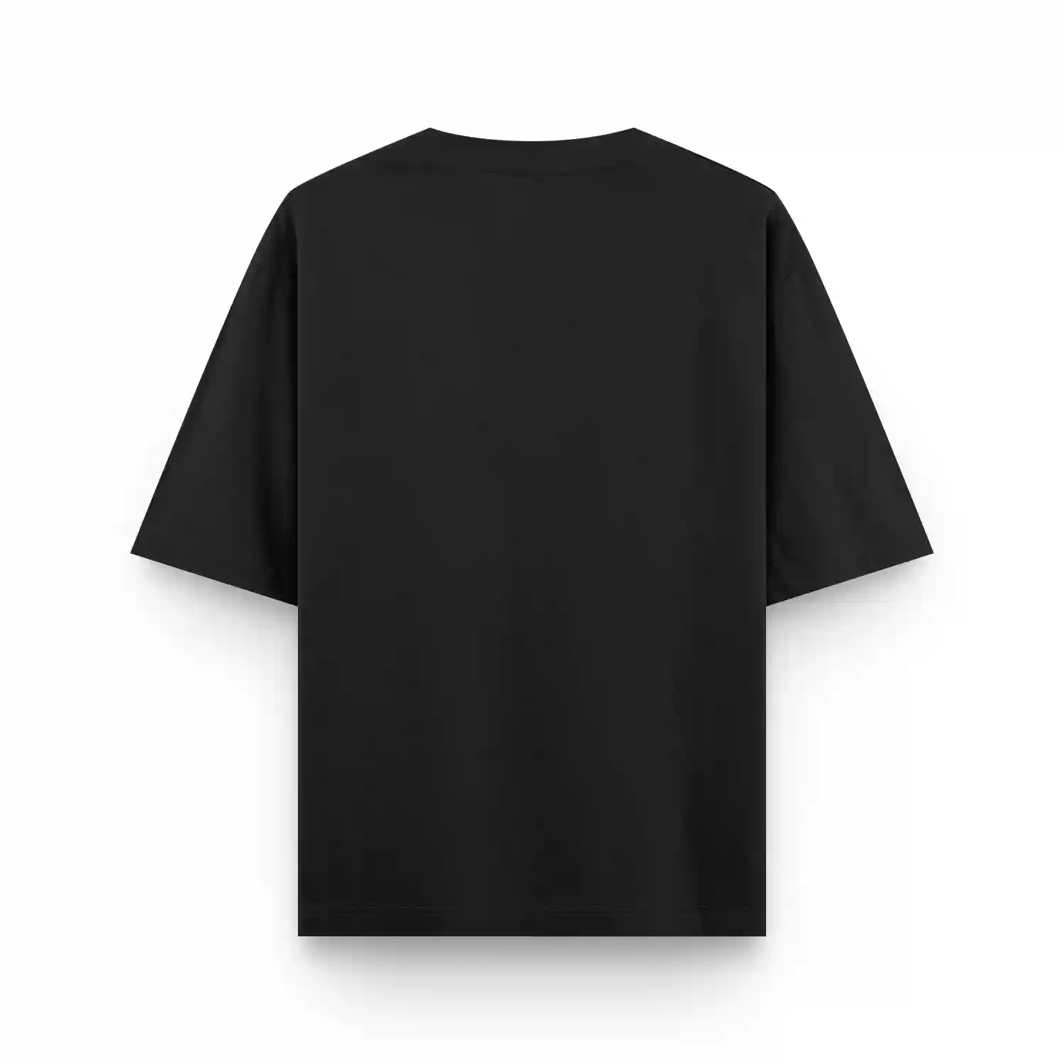 Xennials Oversize Loose Fit Black T-shirt - Image 3