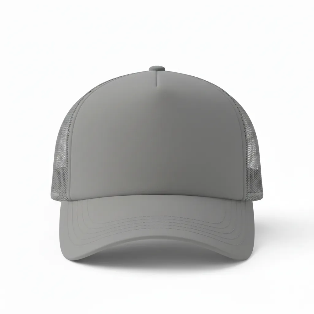 Grey Trucker Cap