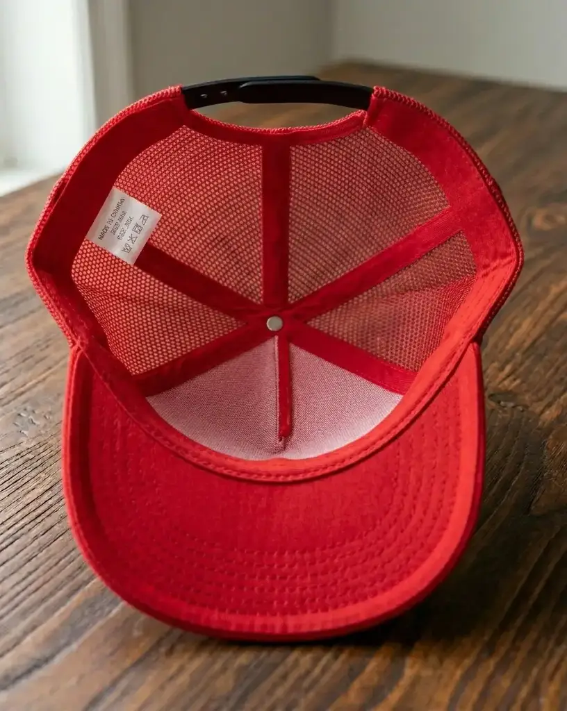 Yourself Red Trucker Cap - Image 2