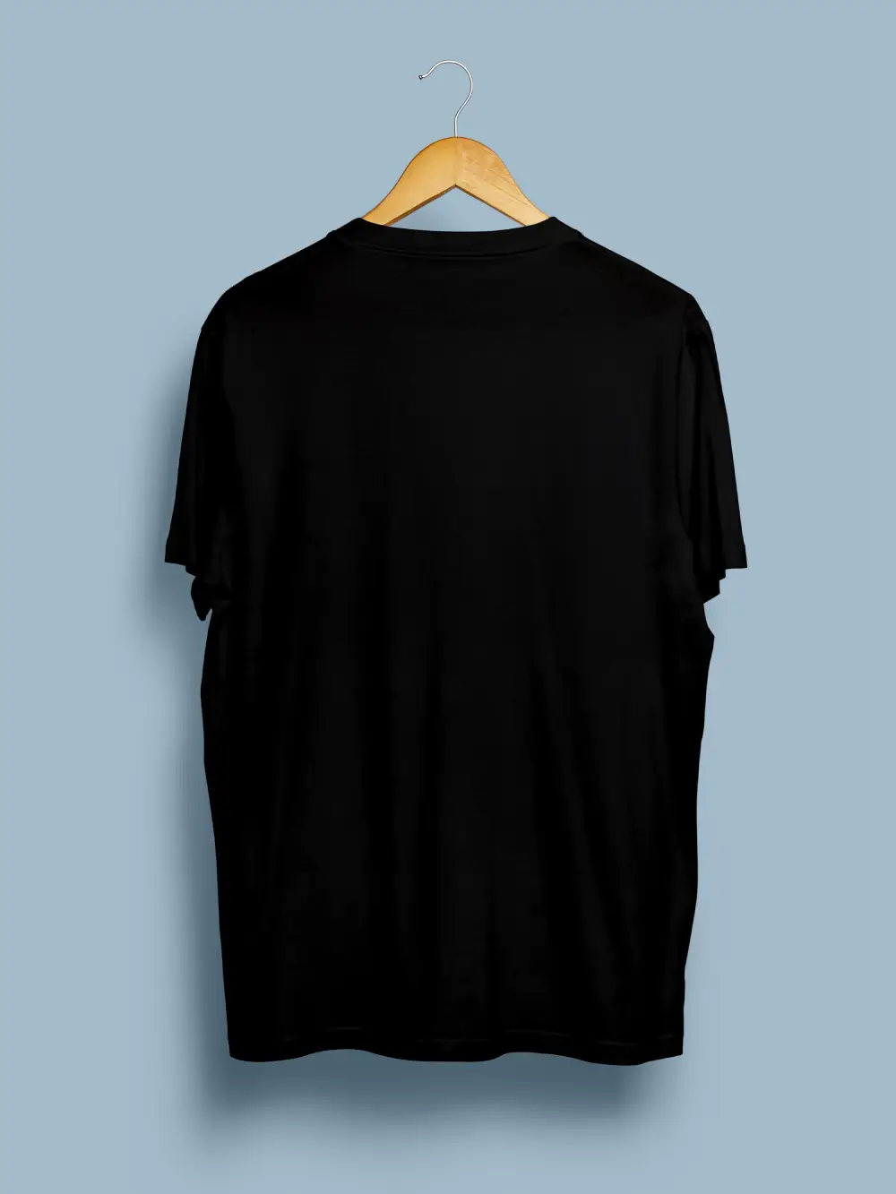 Spandex Cotton Stretch T-shirt Black - Image 2