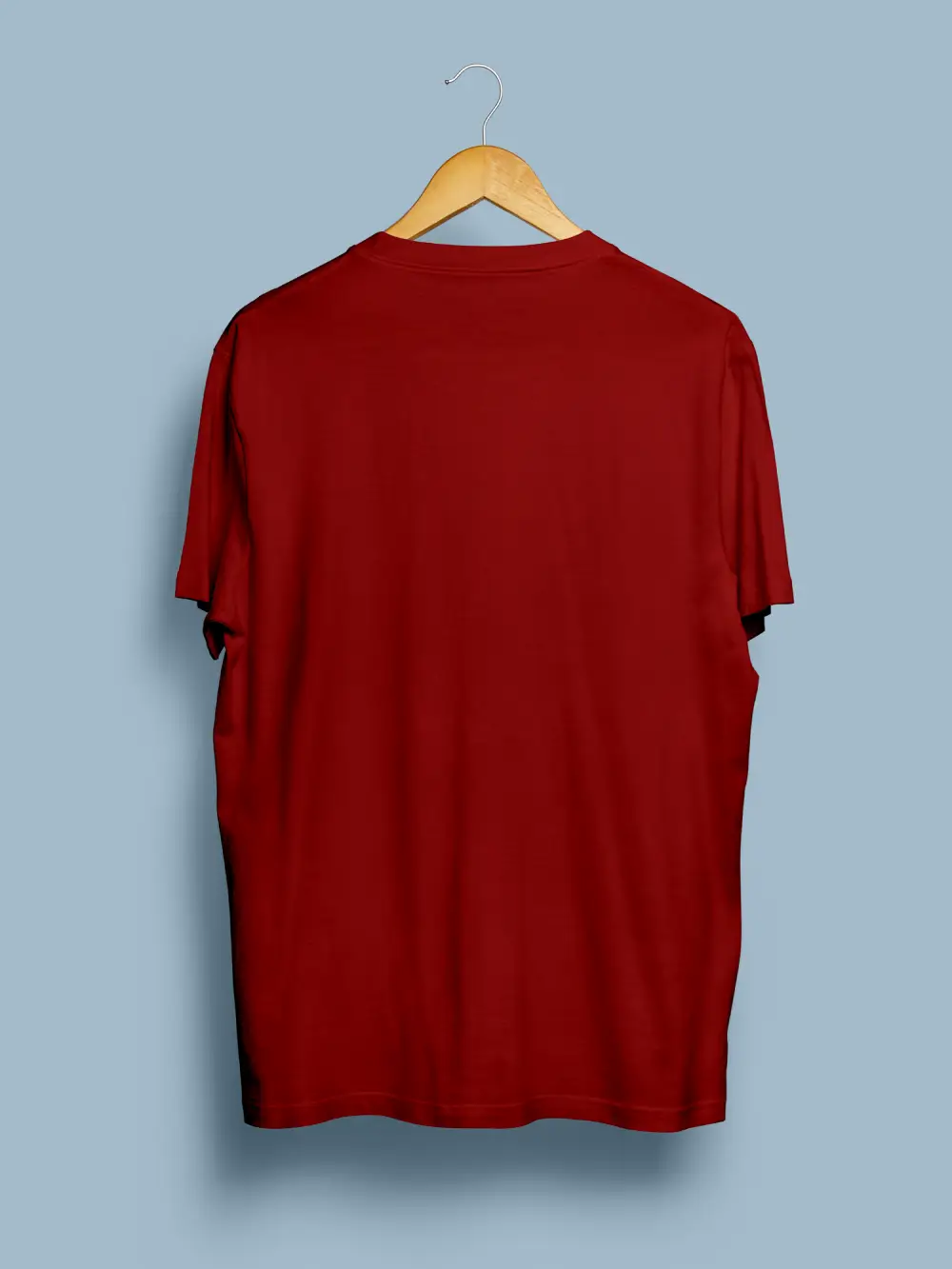 Spandex Cotton Stretch T-shirt Red - Image 2