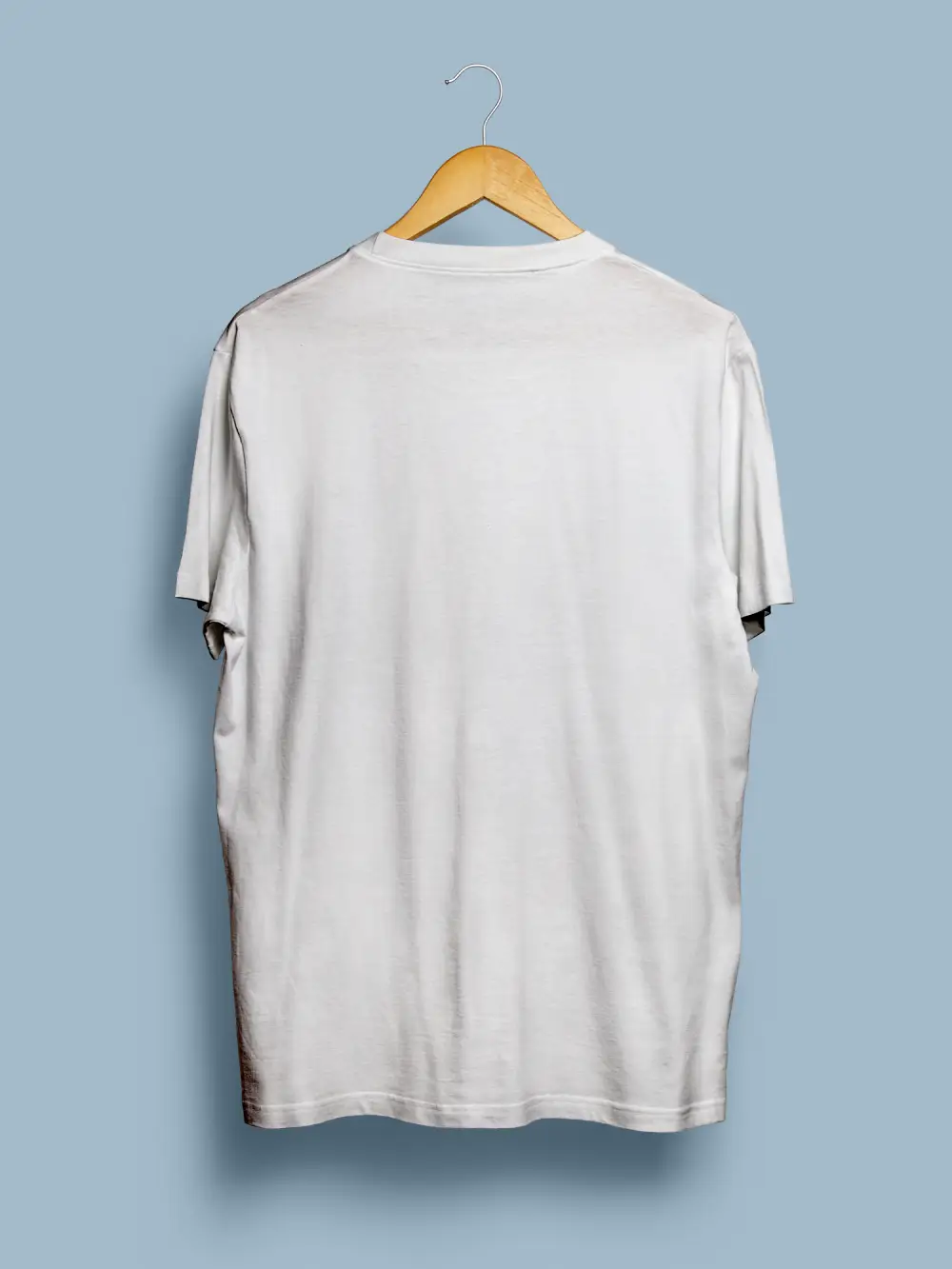 Spandex Cotton Stretch T-shirt White - Image 2