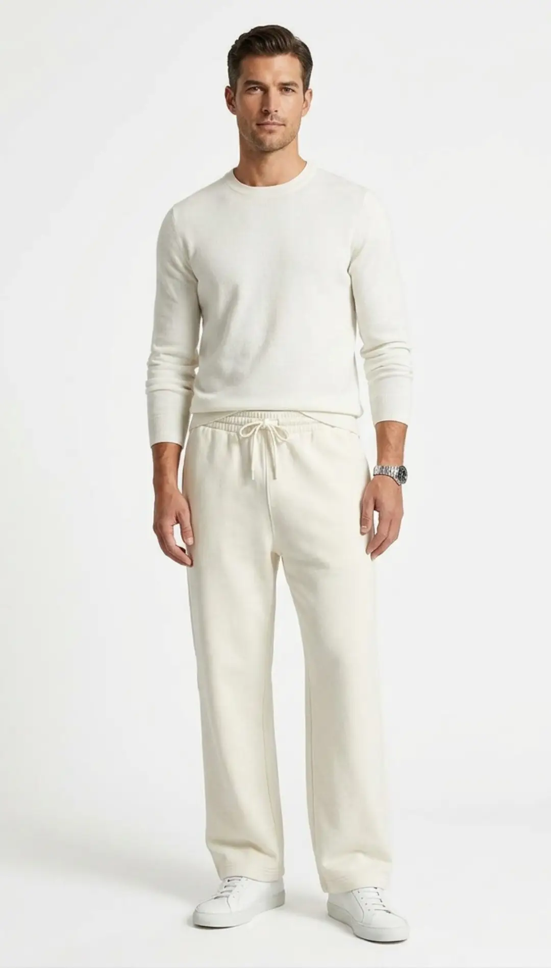 Off White Baggy Sweatpant - Image 2