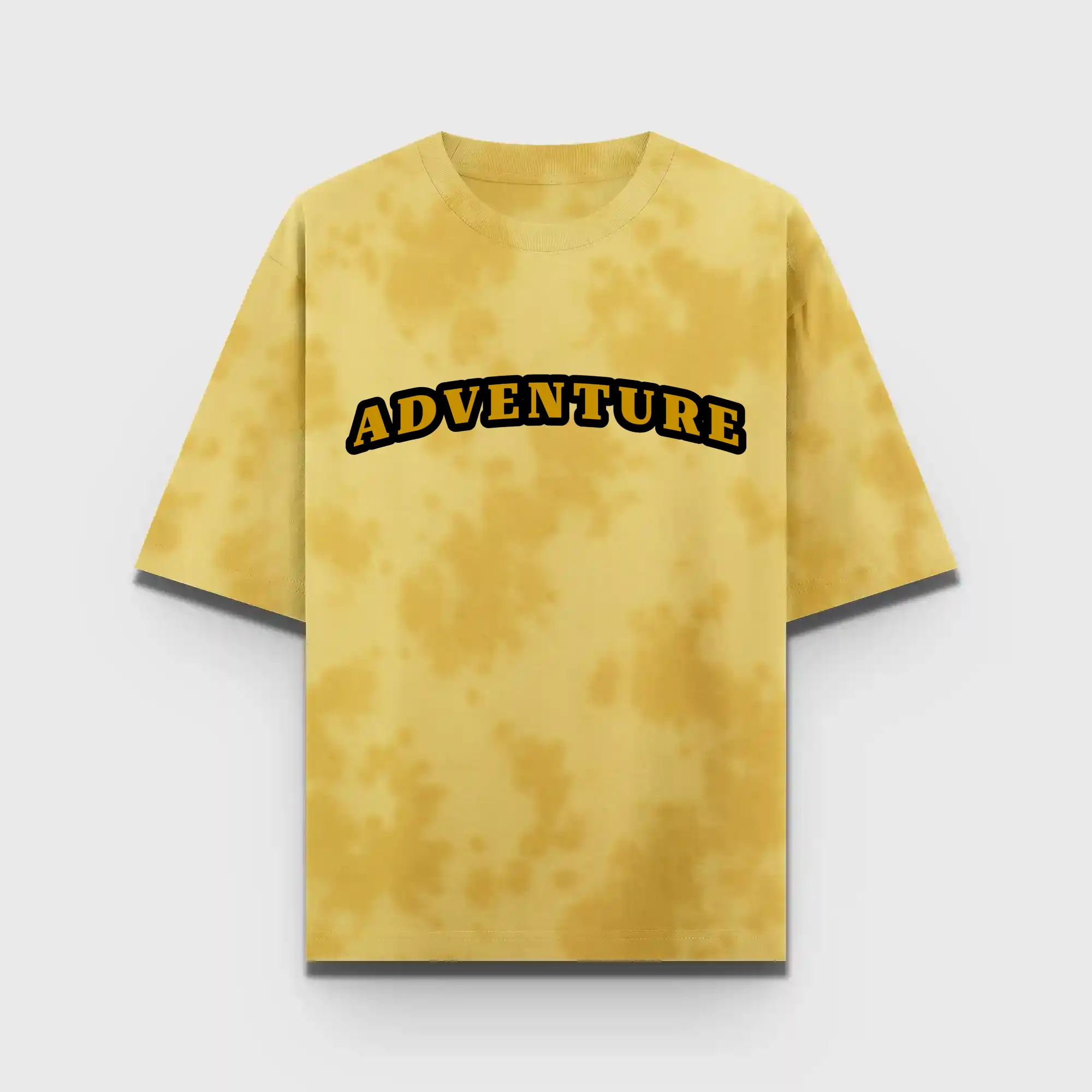 Adventure Tie Dye Oversize Cotton T-shirt - Image 2