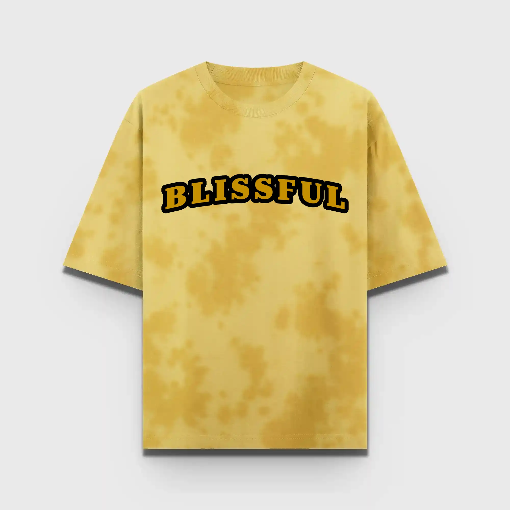 Blissful Tie Dye Oversize Cotton T-shirt - Image 2