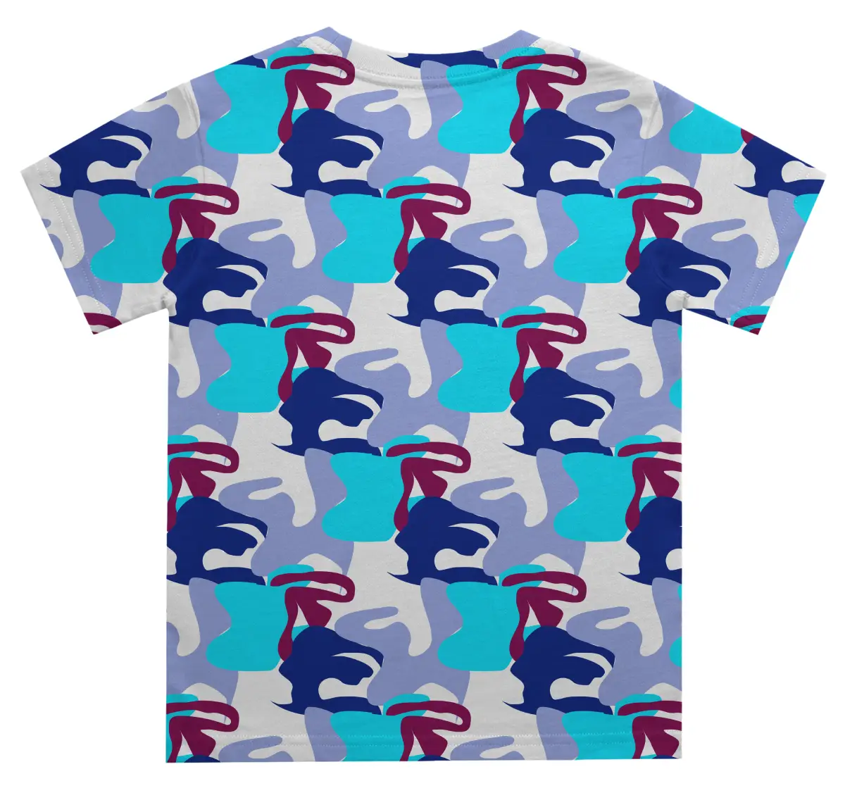 Kids Everyday Bold Blue T-shirt - Image 3