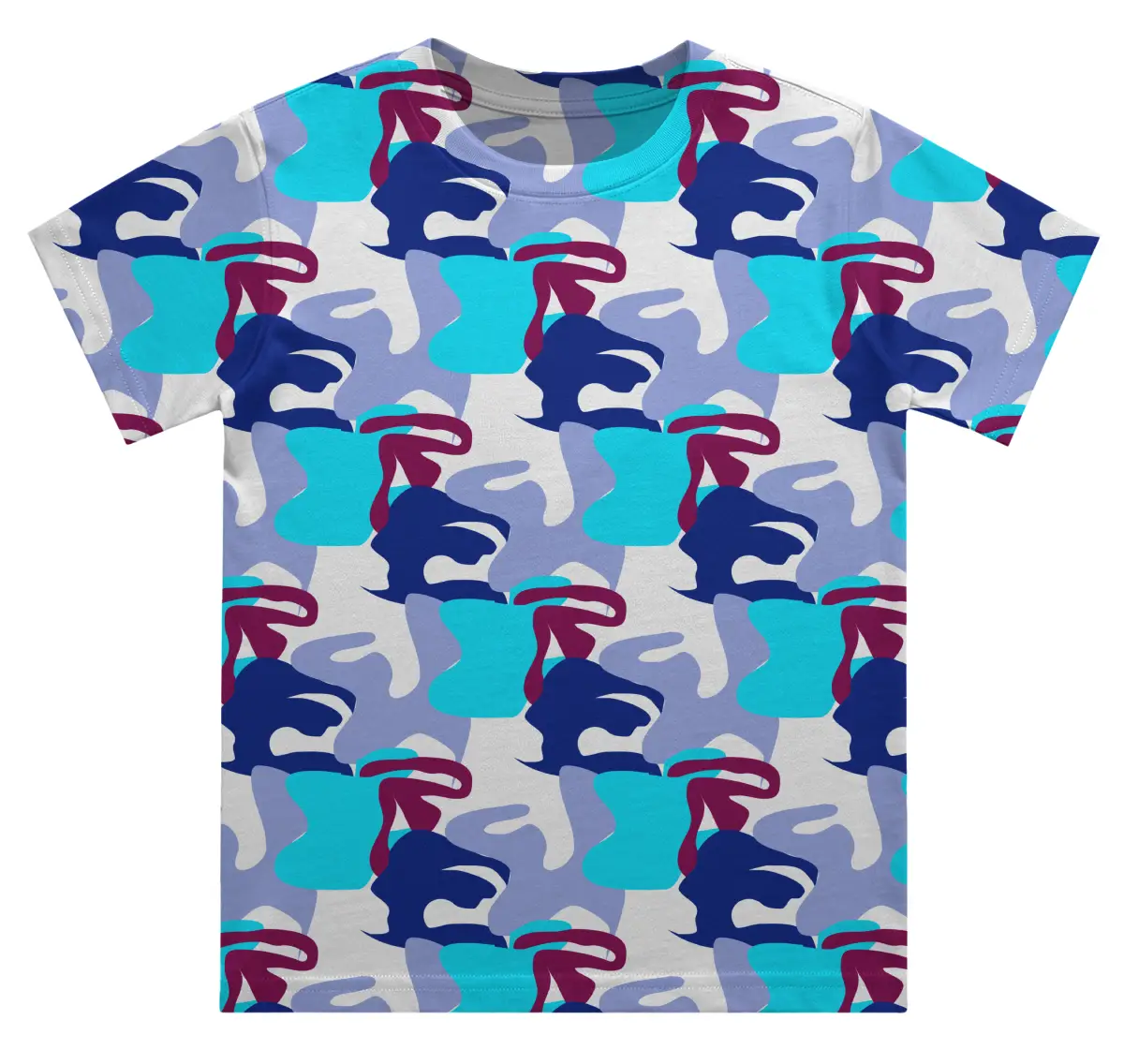 Kids Everyday Bold Blue T-shirt - Image 2