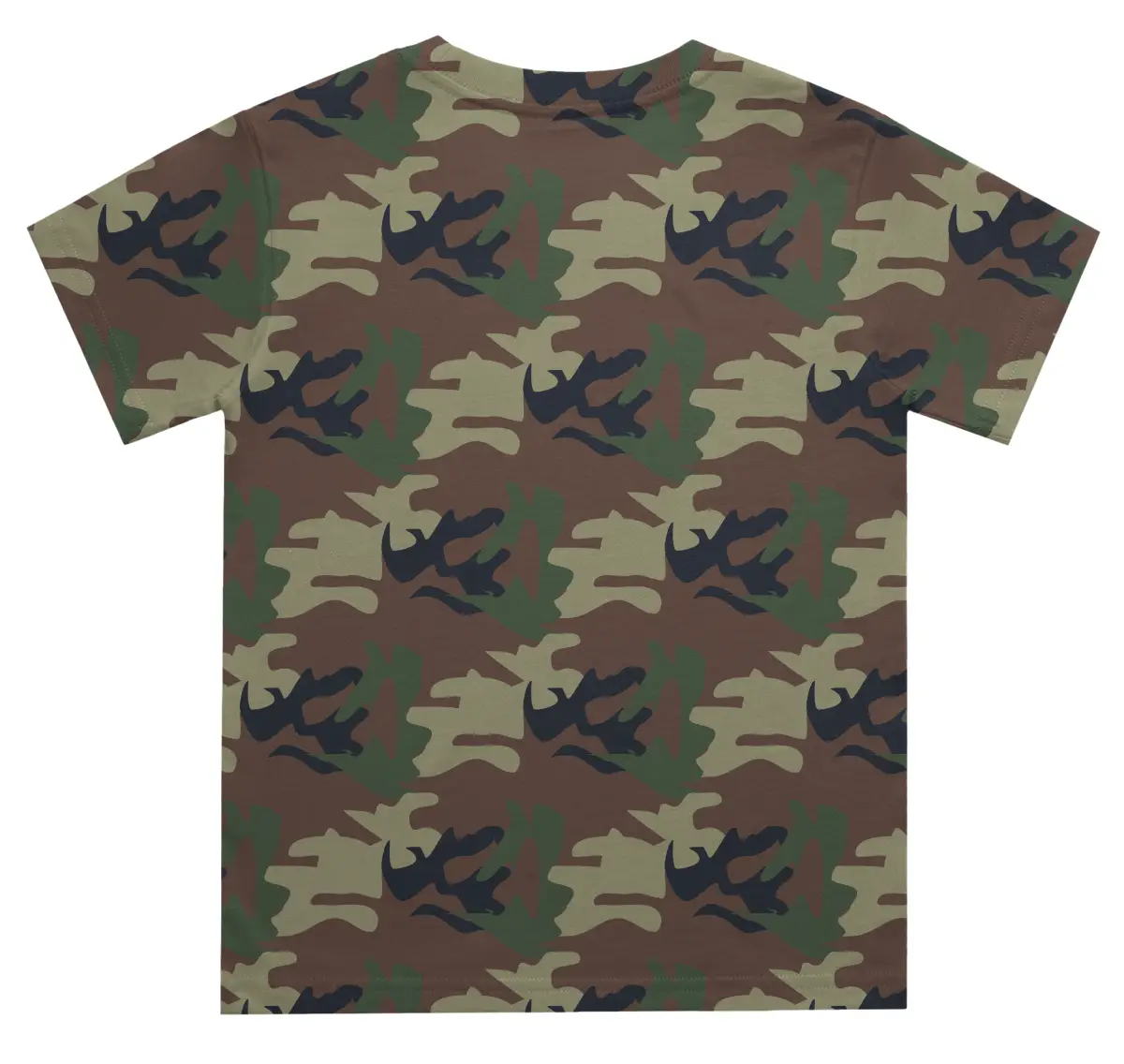 Kids Army Type Camo T-shirt - Image 3