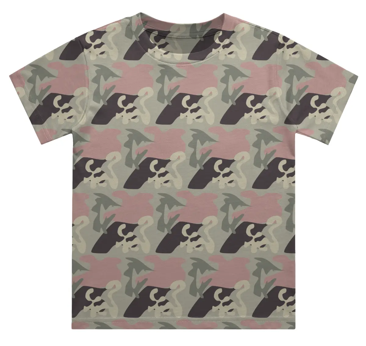 Kids Peach Patchy T-shirt - Image 2