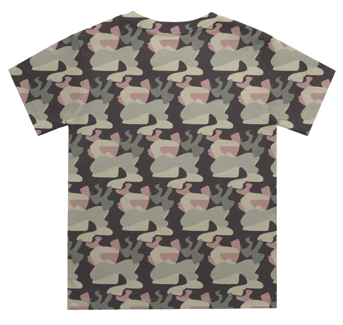 Kids Cinter Camouflage Color T-shirt - Image 3