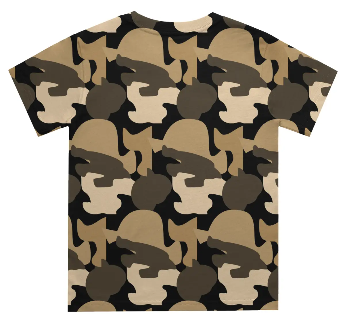 Kids Dessert Camouflage T-shirt - Image 3