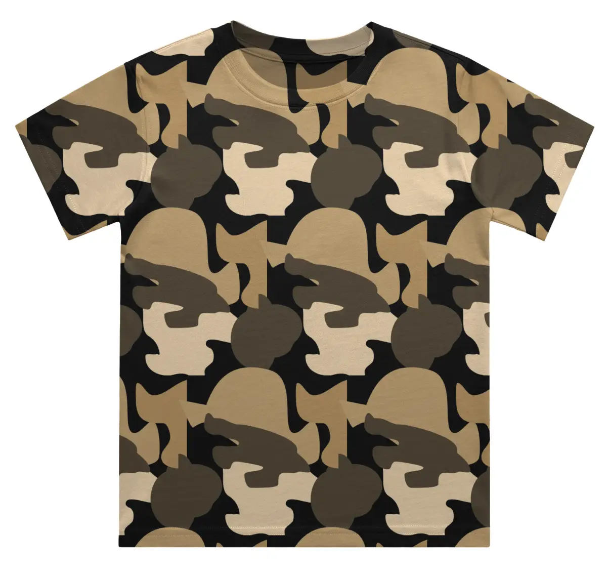 Kids Dessert Camouflage T-shirt - Image 2