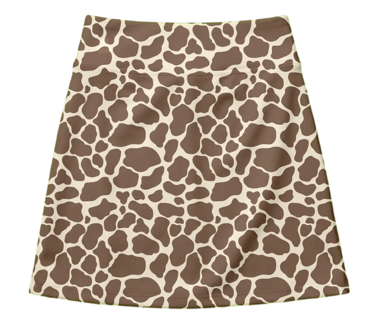 Giraffe Print Mini Skirt And Tube Top Set - Image 3
