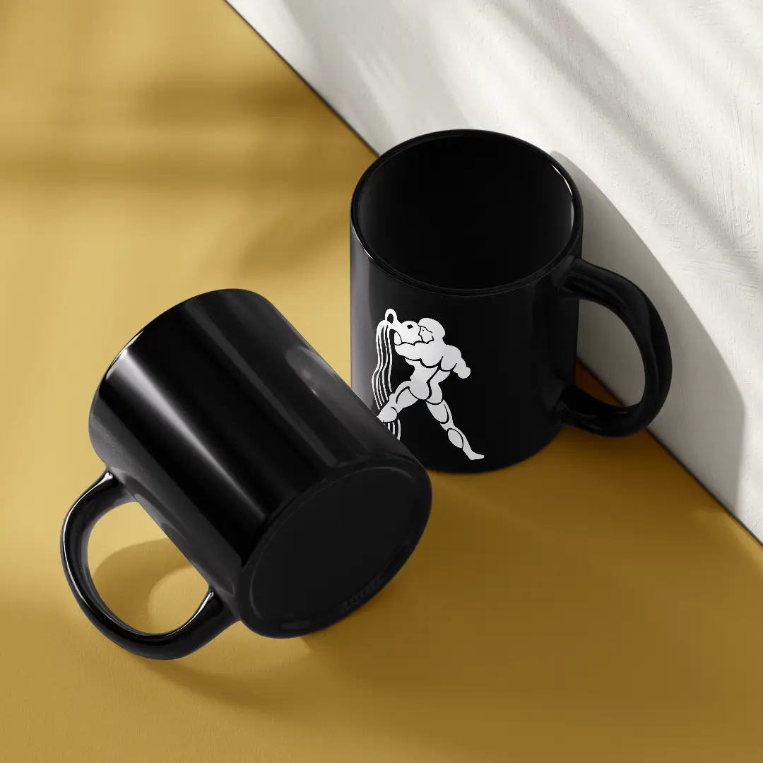 Zodiac Aquarius Gifting Coffee Mug - Image 3