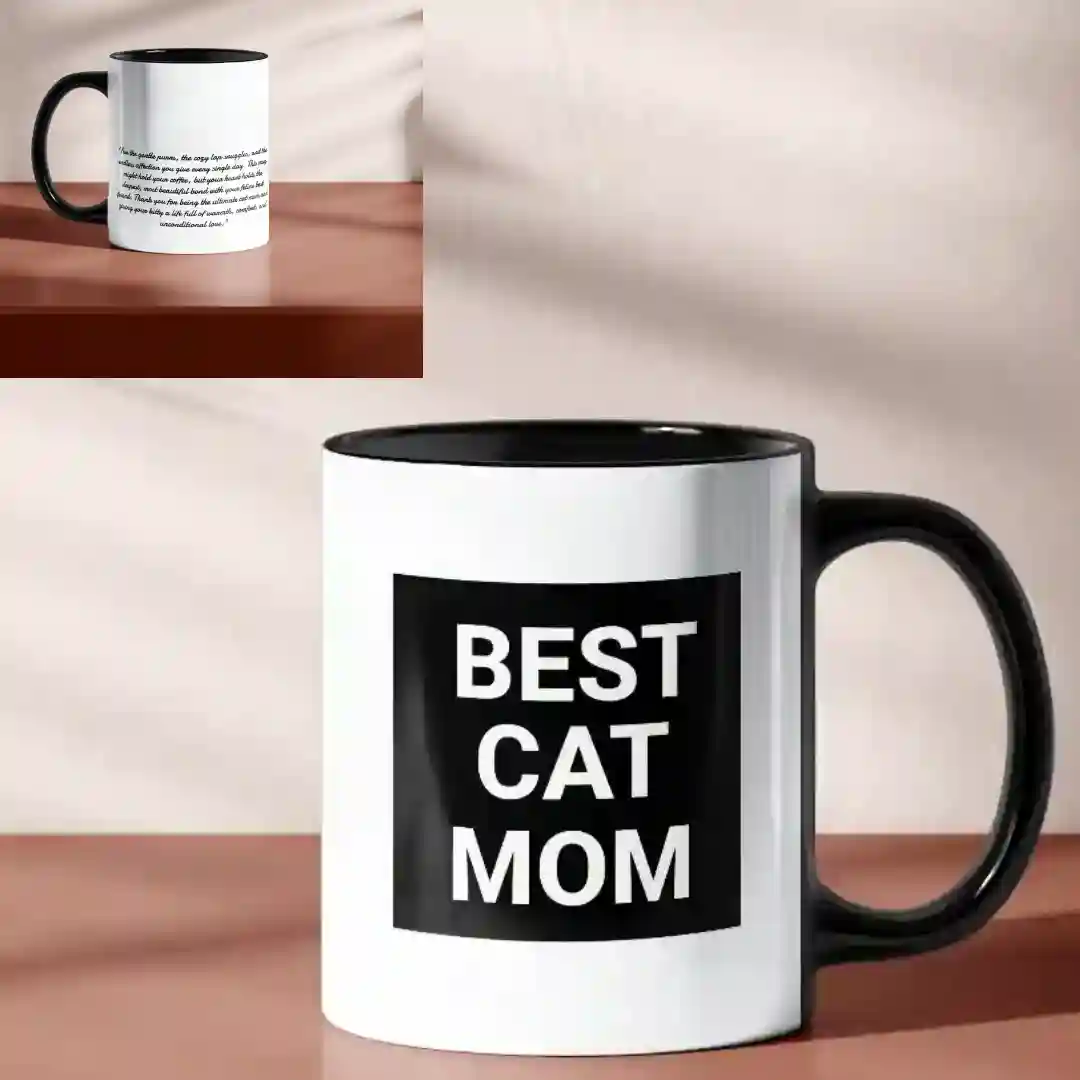 Best Cat Mom Gifting Coffee Mug - Image 3