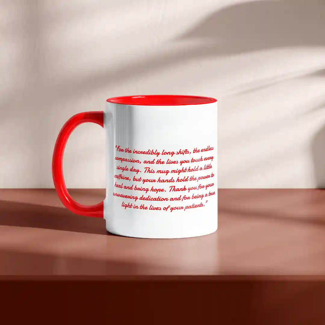 Best Doctor Red Coffee Mug - Image 2