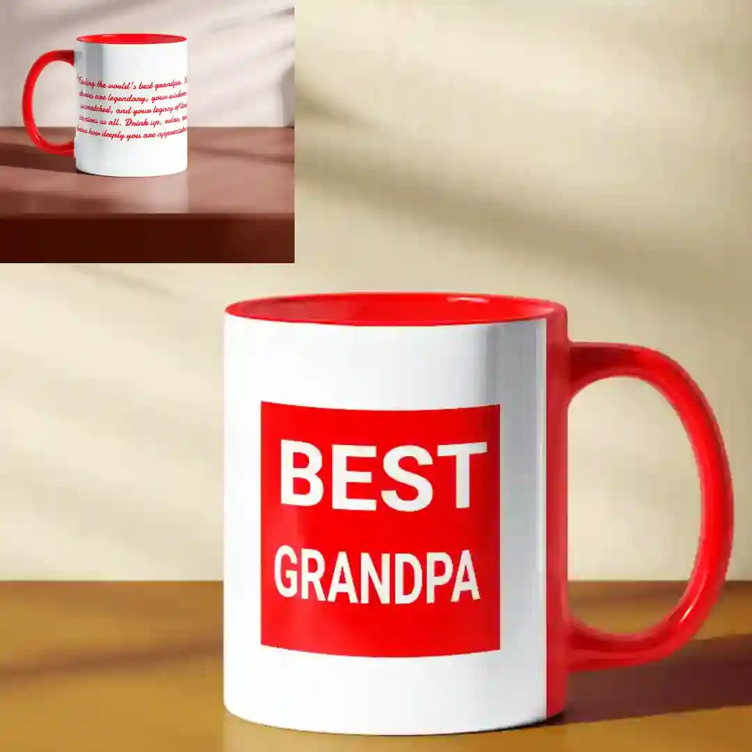 Best Grandpa Gifting Coffee Mug - Image 3