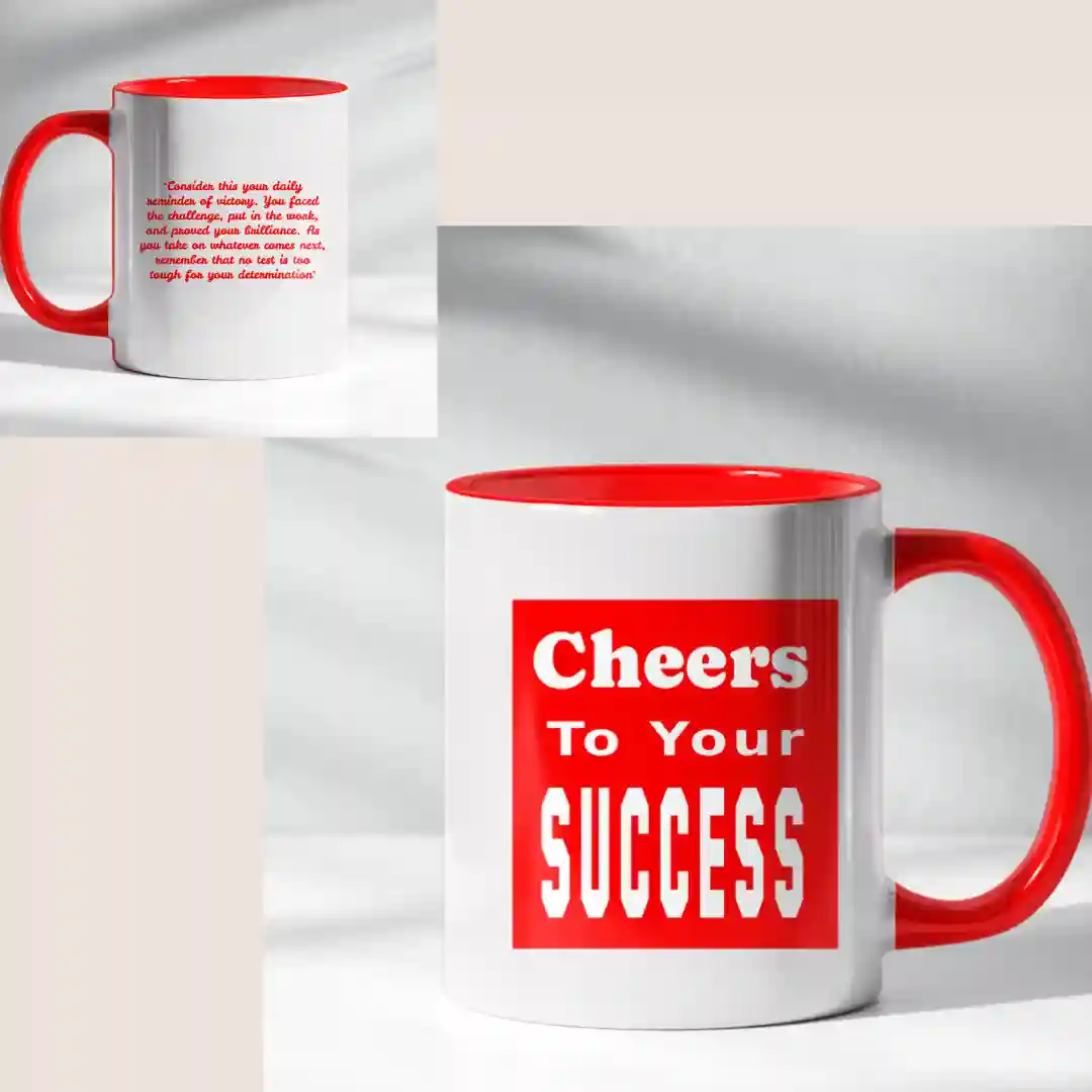 Cheers To Success Coffee Mug - Image 3