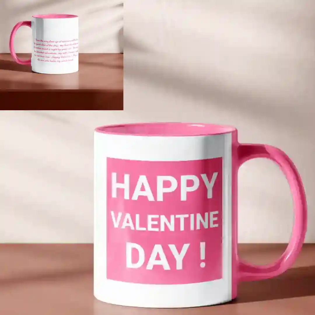 Happy Valentines Day Coffee Mug - Image 3