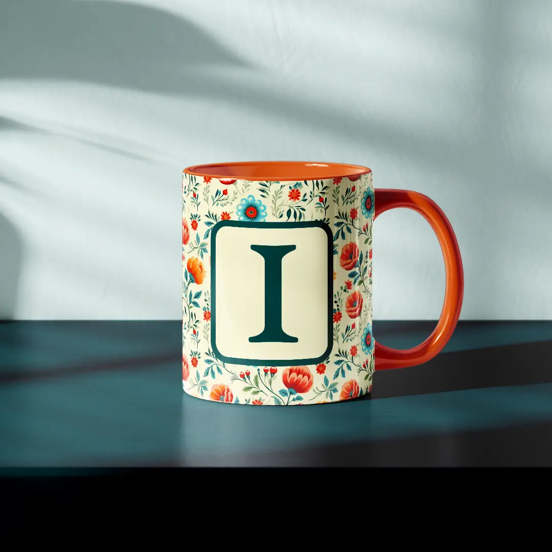 I Alphabet Ceramic Mug