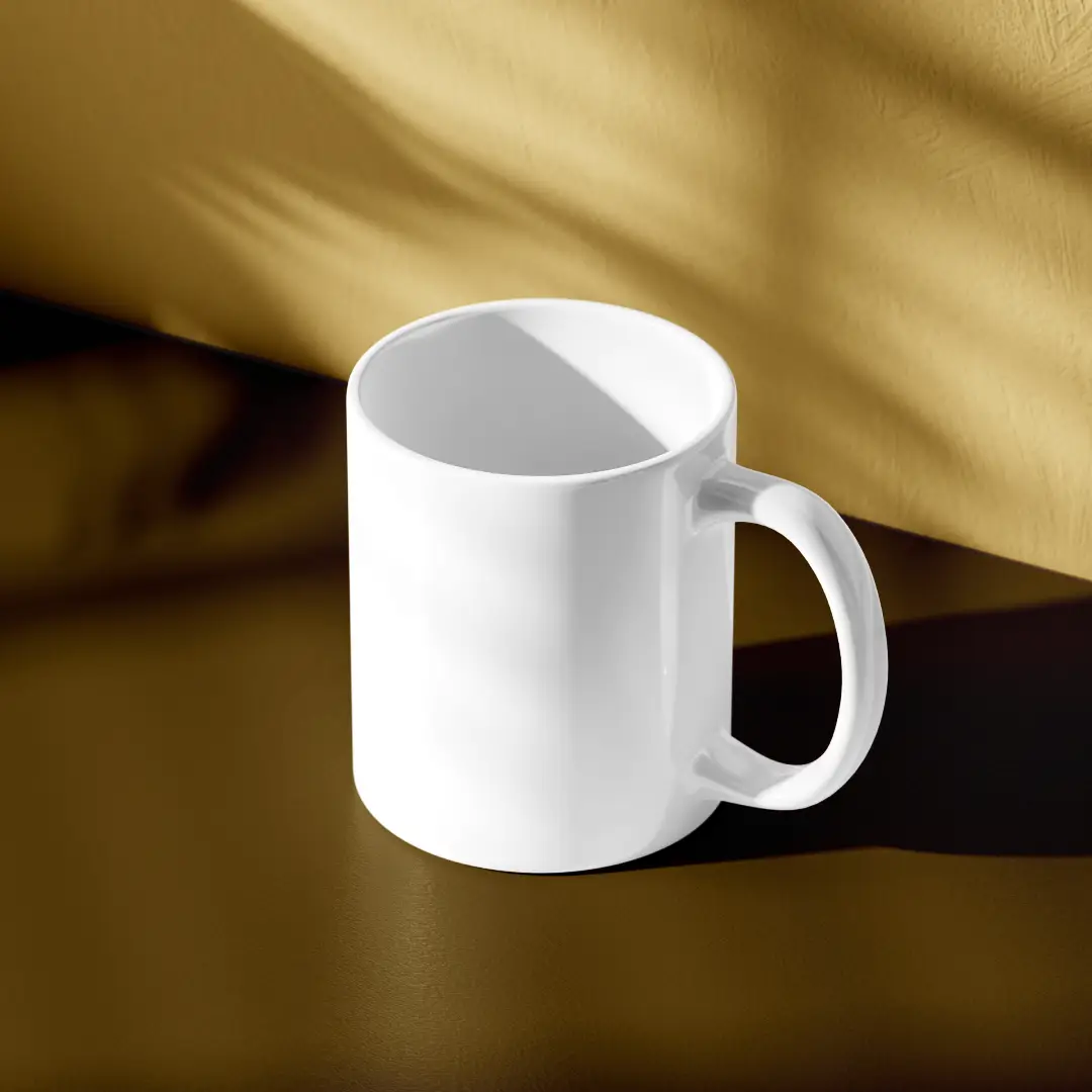 Plain White Coffee Mug