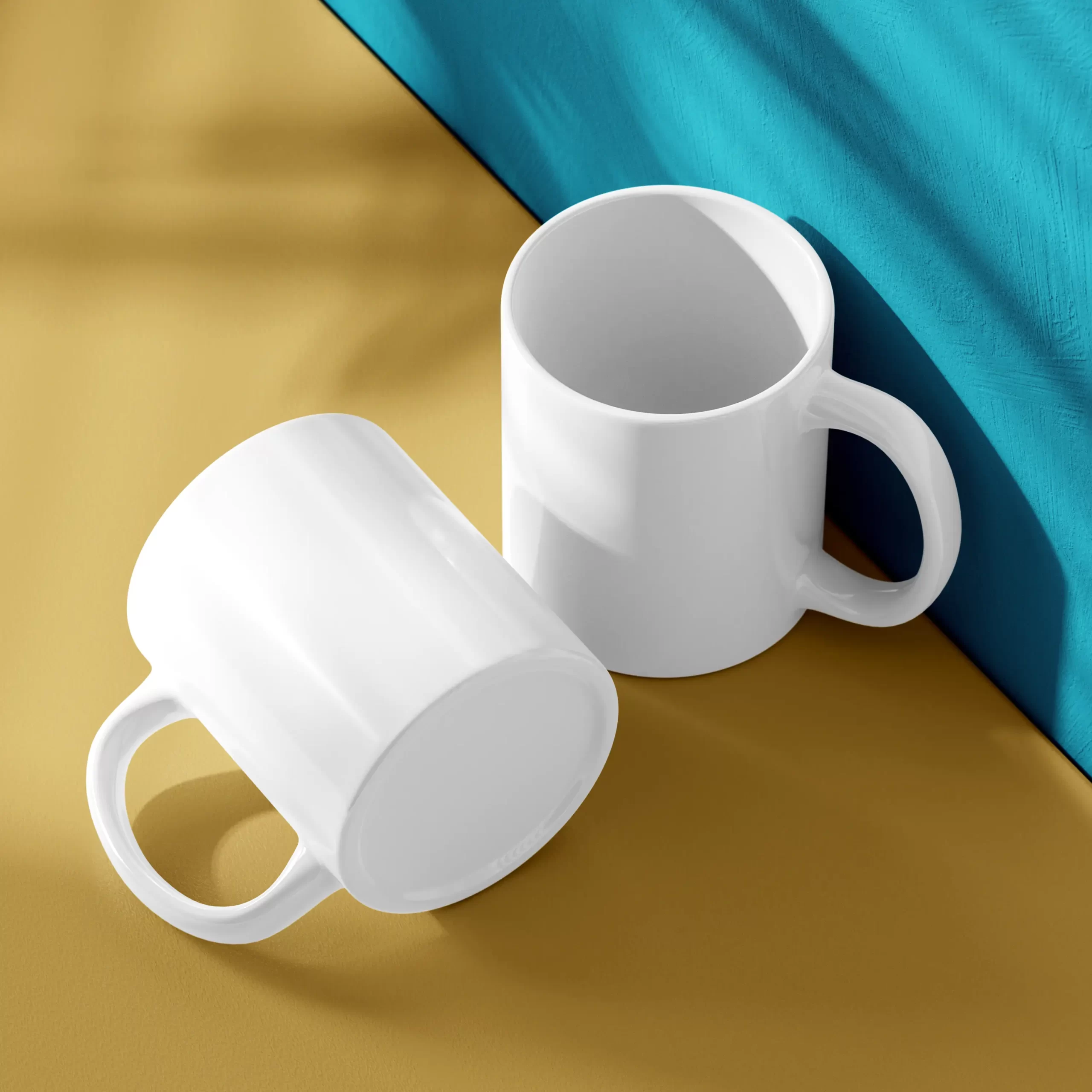 Plain White Coffee Mug - Image 3