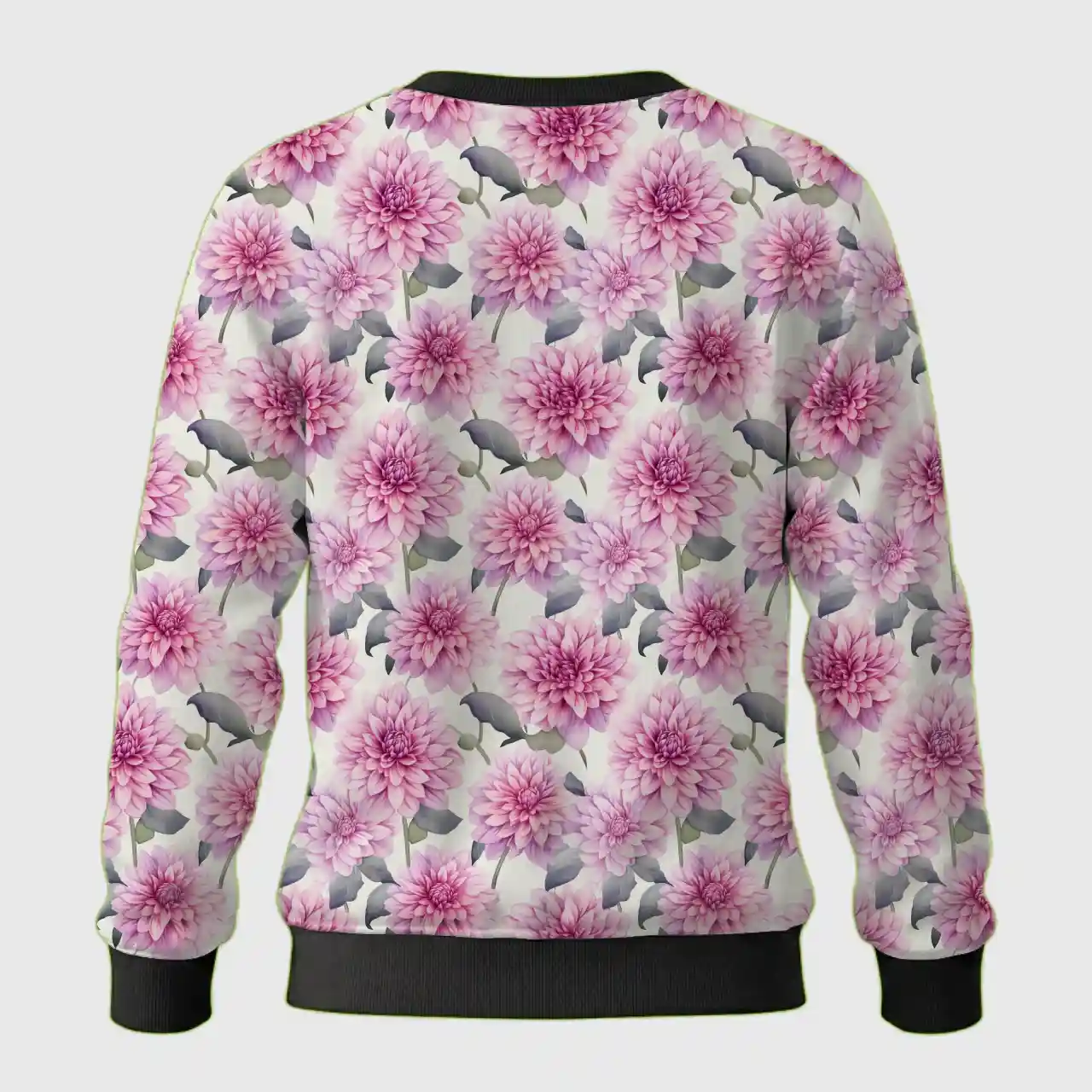 Kids Floral Print Sweatshirt - Image 3