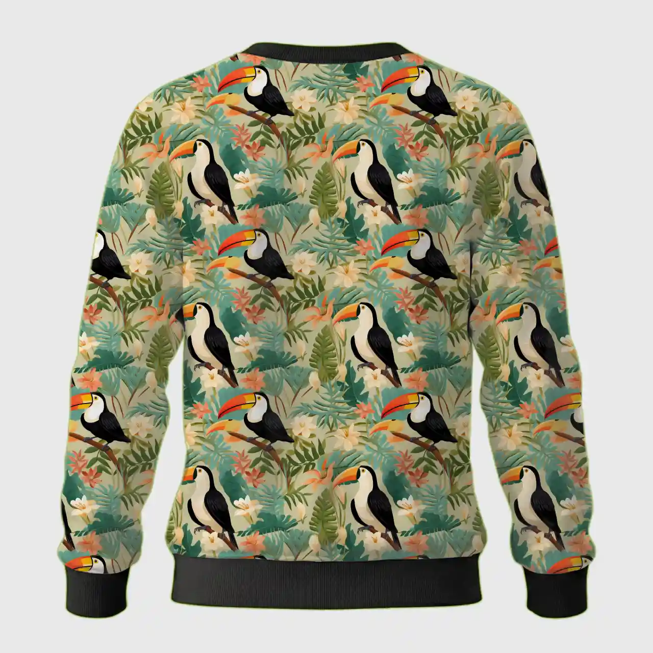 Kids Tropical Colorful Sweatshirt - Image 3