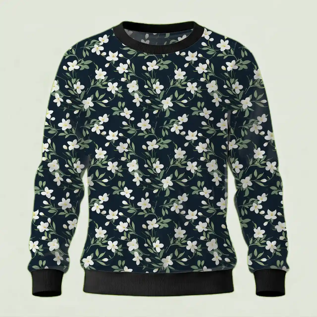 Kids Floral Jasmine Sweatshirt - Image 2