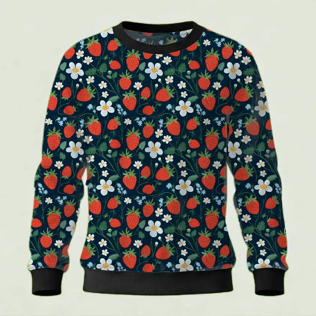Kids Strawberry Sweatshirt - Image 2
