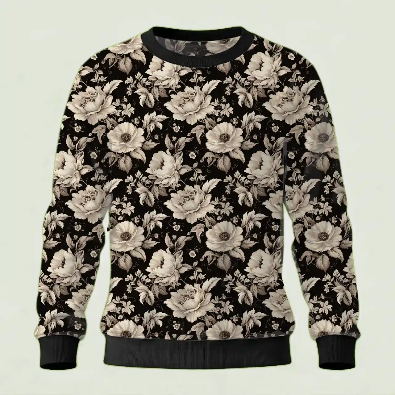 Kids Vintage Flowers Sweatshirt - Image 2