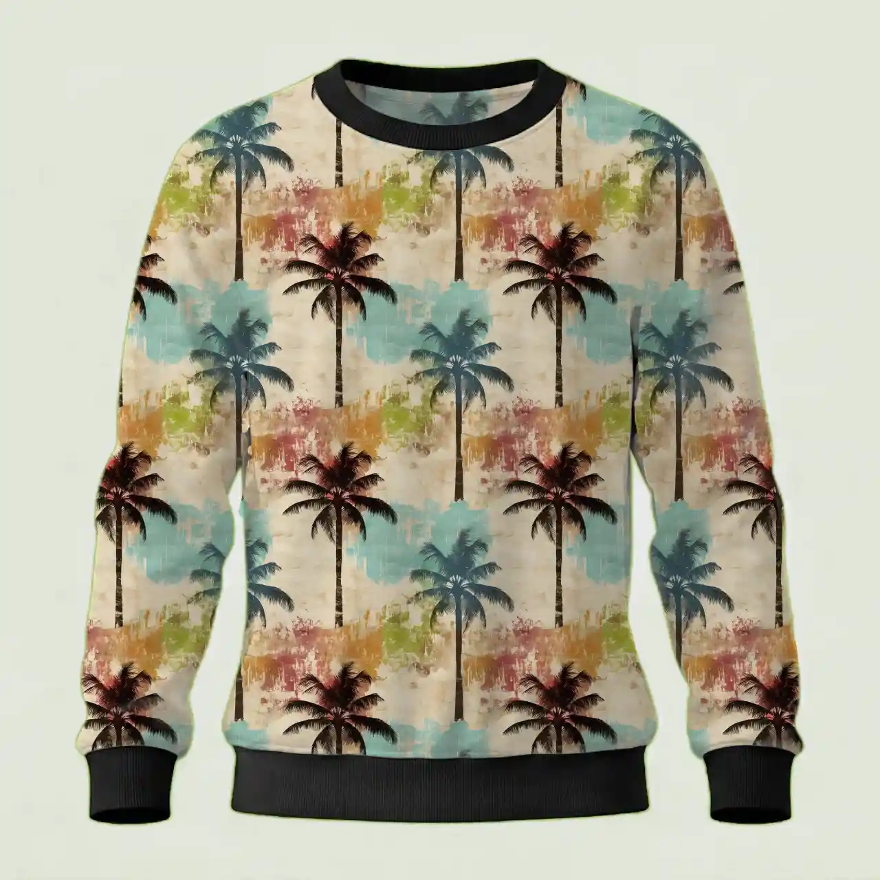 Kids Palm Trees Sweatshirt - Image 2