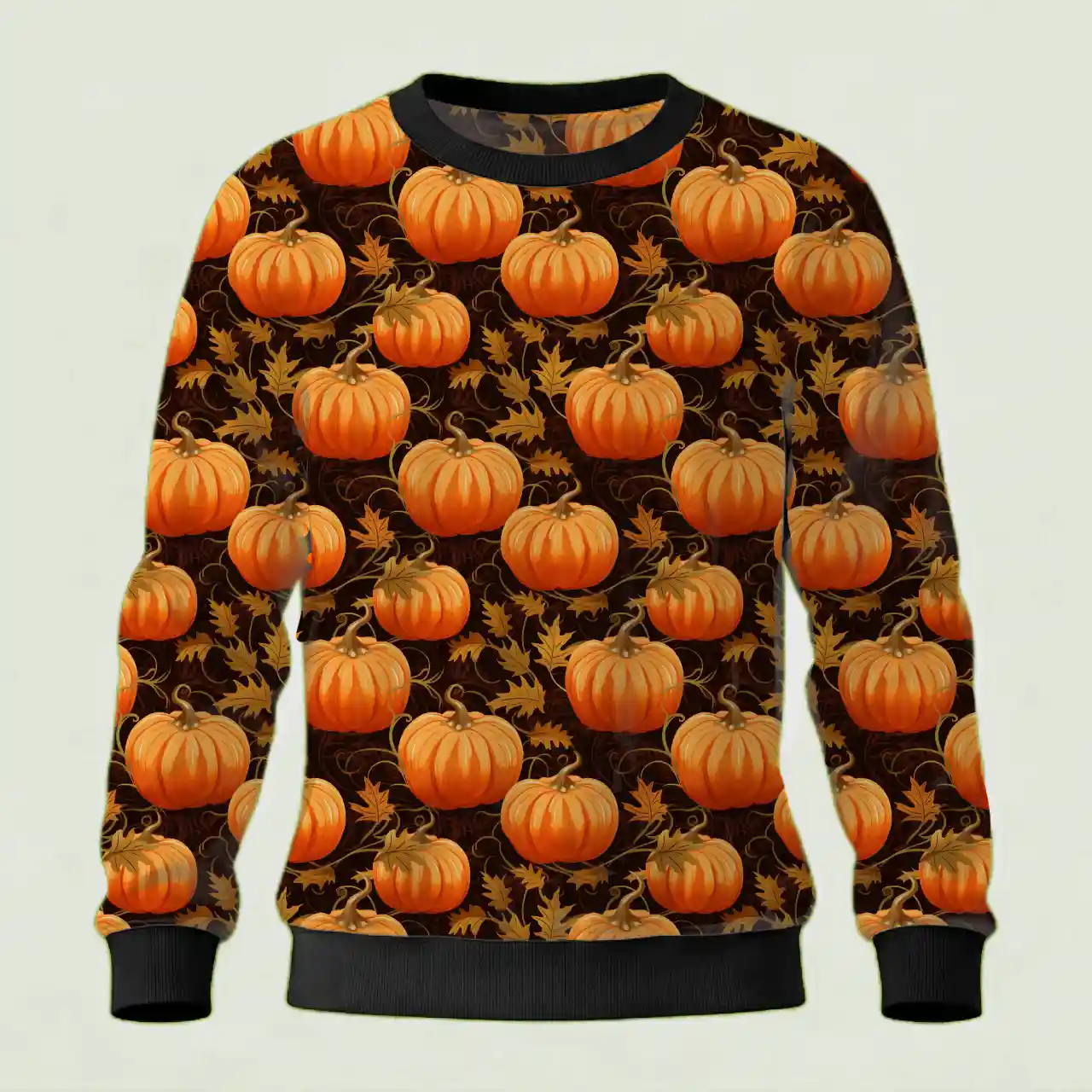 Kids Pumpkin Sweatshirt - Image 2