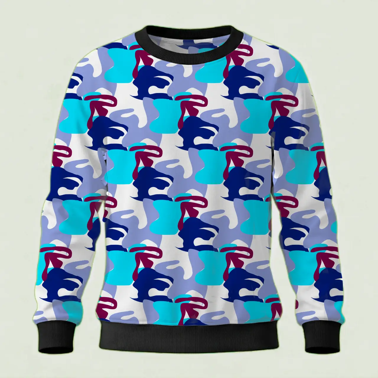 Kids Everyday Bold Blue Sweatshirt - Image 2