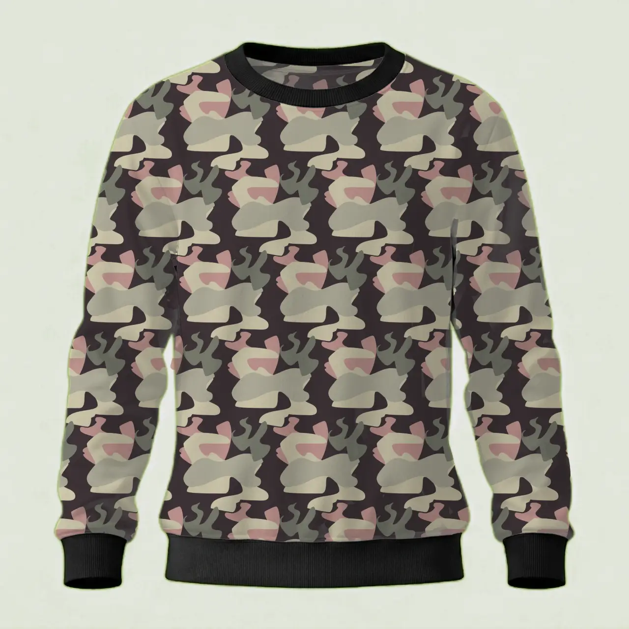 Kids Cinter Camouflage Color Sweatshirt