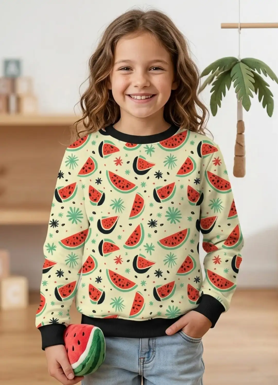 Kids Watermelons Sweatshirt