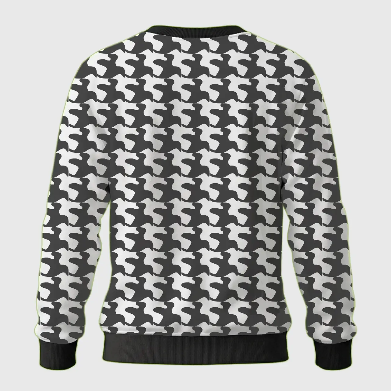 Kids Grey Camo Sweatshirt - Image 3