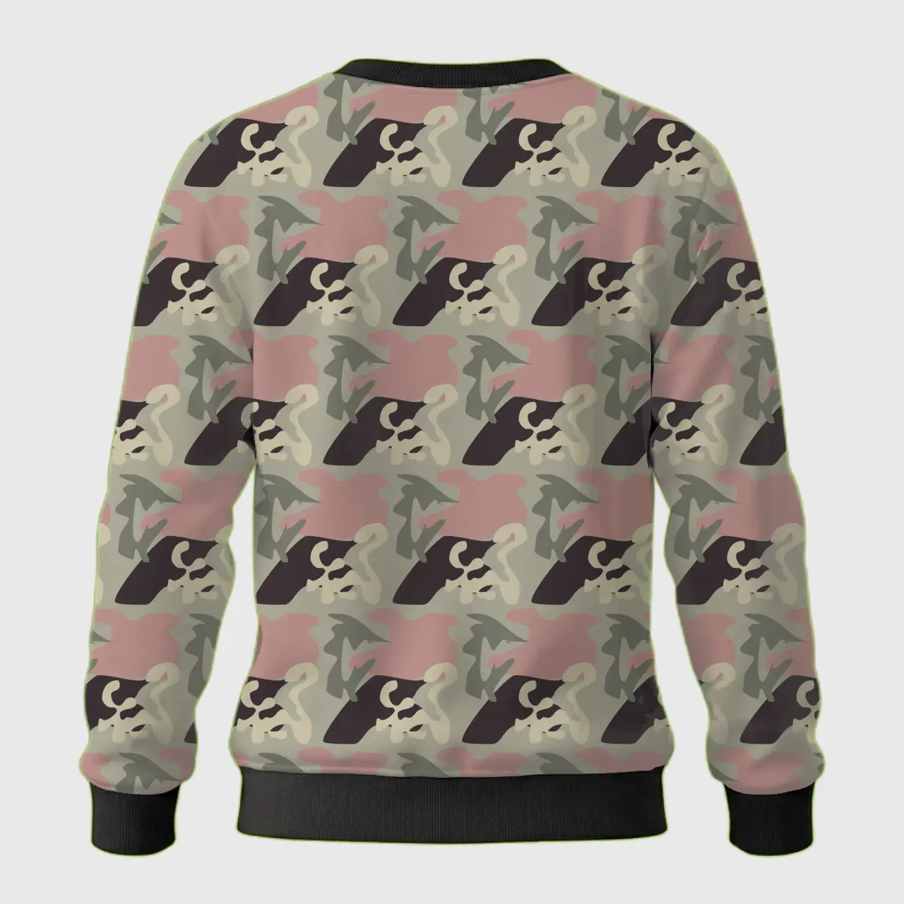 Kids Peach Patchy Sweatshirt - Image 3