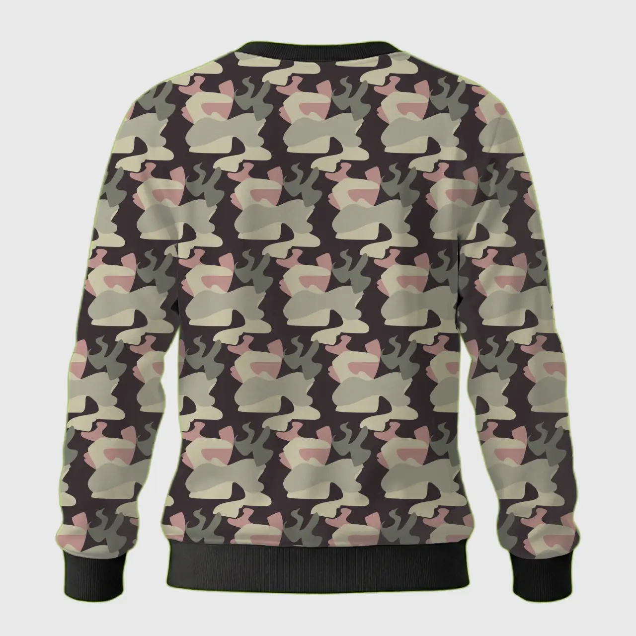Kids Cinter Camouflage Color Sweatshirt - Image 2