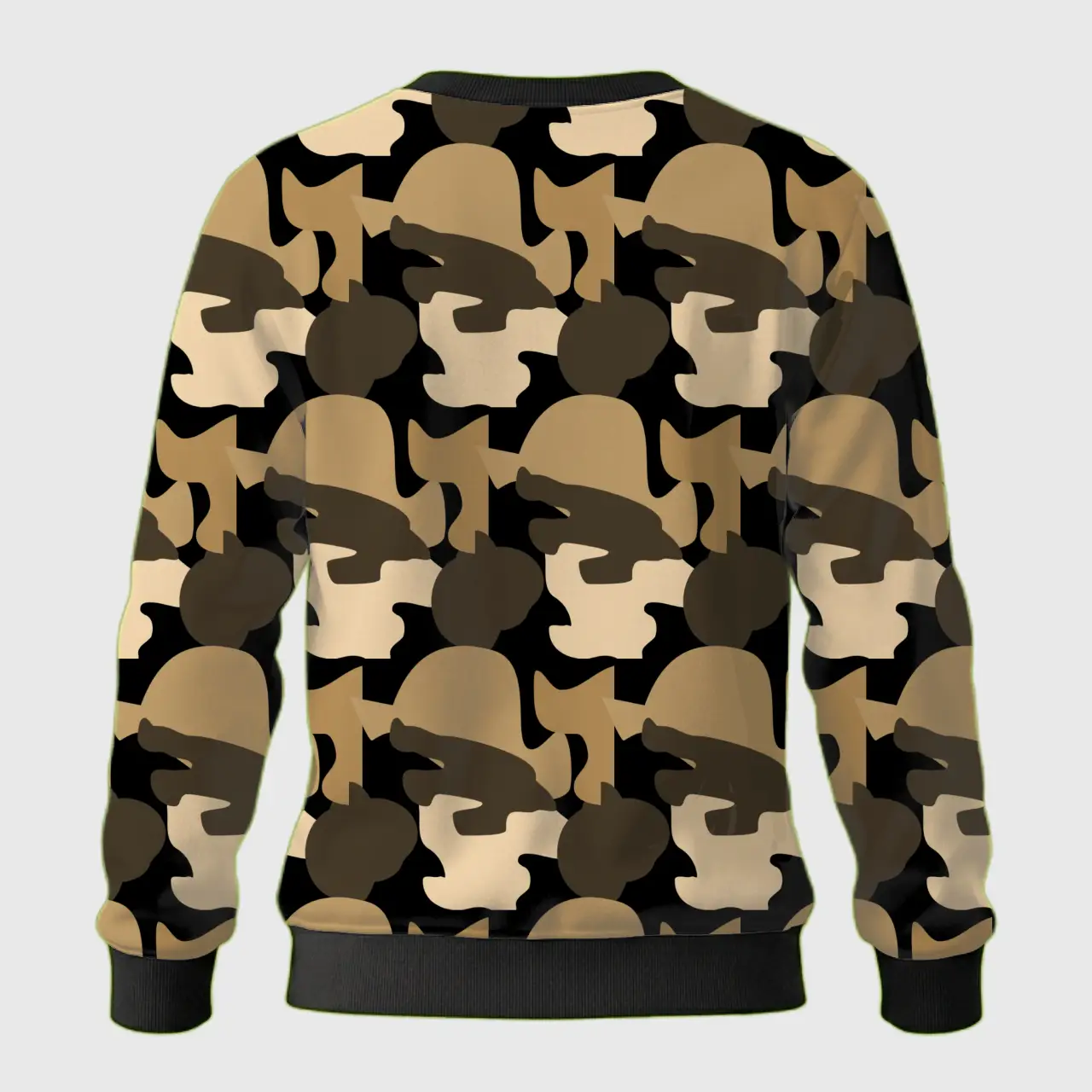 Kids Dessert Camouflage Sweatshirt - Image 3