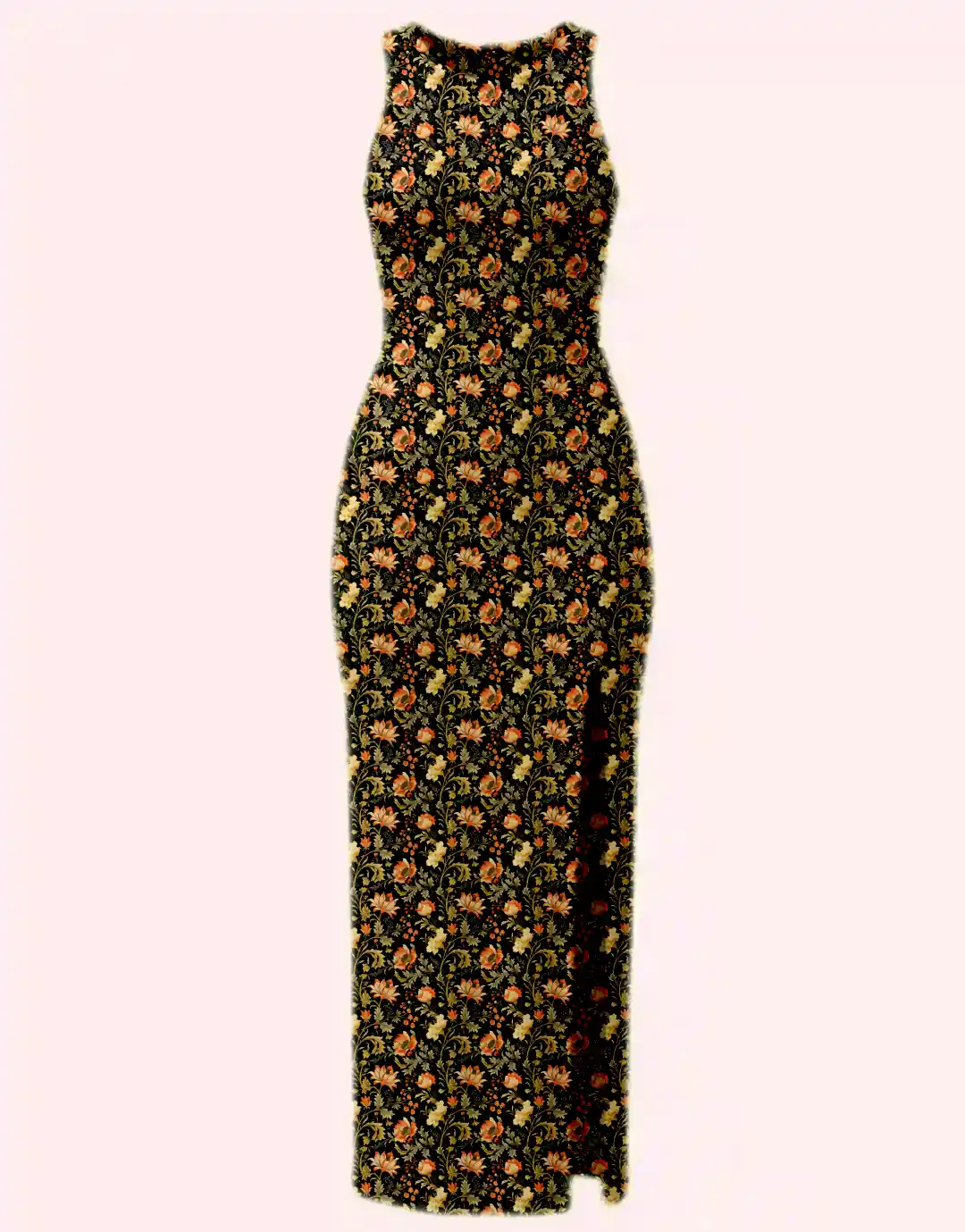 Skin Fit Floral Bodycon Dress - Image 2