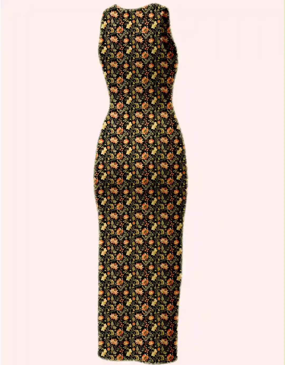 Skin Fit Floral Bodycon Dress - Image 3