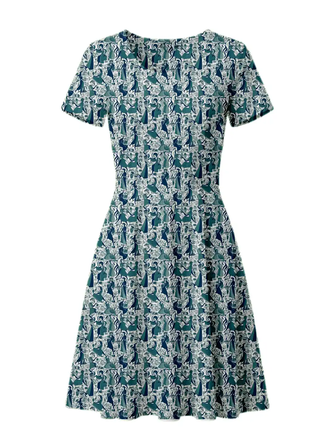 Abstract Aline Dress - Image 2